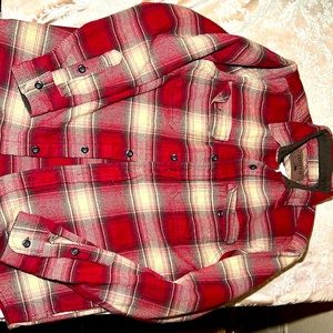 Orvis Big Bear Heavyweight Double Brushed Flannel Button Down Shirt